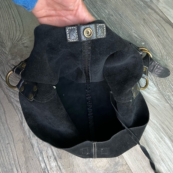 Black Suede Purse - Picture 4 of 11